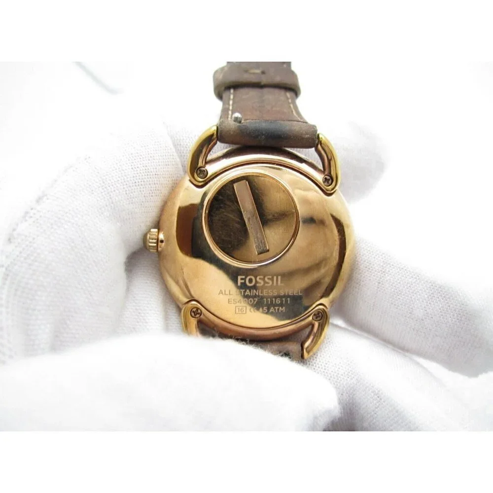 Women Fossil Quartz WR Analog 36mm Dial Causal Round Watch (G433) ES4007